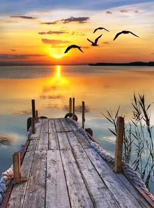 Nature Getaway Landscape Diamond Painting Kit